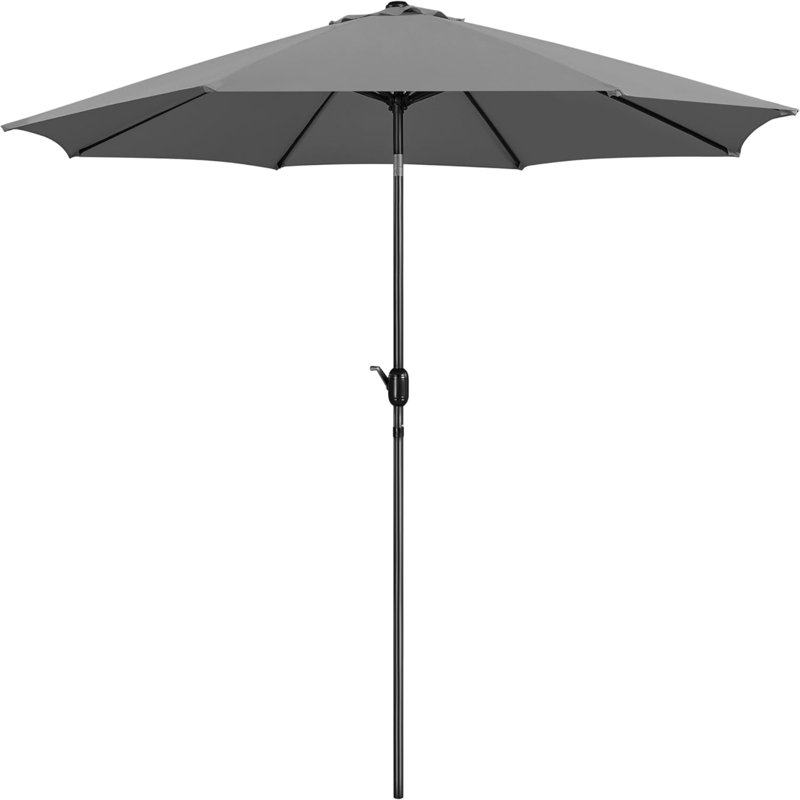 Cambre 230cm Tilt Market Parasol, Grey