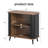 31.5'' Modern Sliding Doors Sideboard Storage Cabinet with Solid Wood Legs-297681591