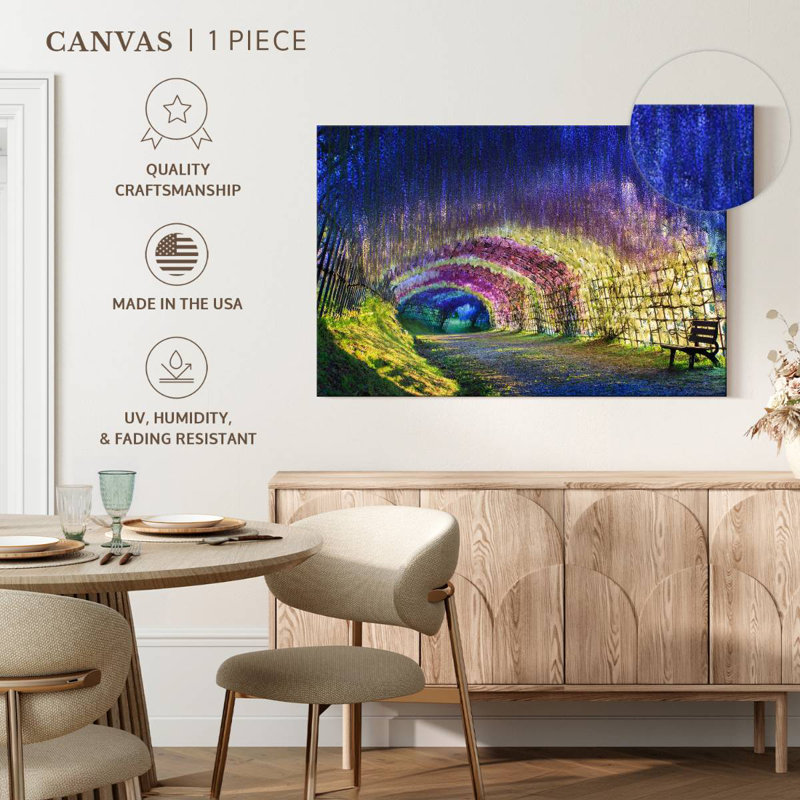 Harnek Wisteria Flower Tunnel, 32" H x 48" W