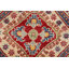 Tapis oriental fait à la main Kazak rouge 5 x 7