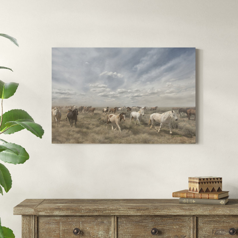 " Big Sky " Painting Print, 24" H x 36" W x 1.25" D