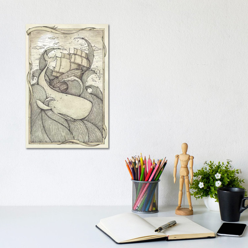 The Battle by Mike Koubou - Wrapped Canvas Gallery-Wrapped Canvas Giclée, 20.32 cm H x 30.48 cm W
