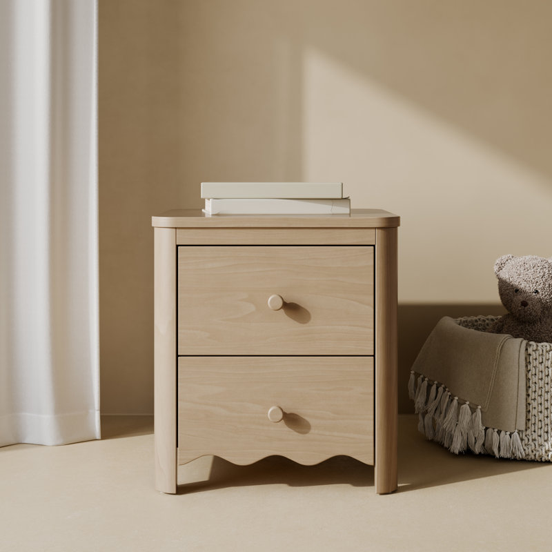 Casablanca 2 Drawer Nightstand, Driftwood