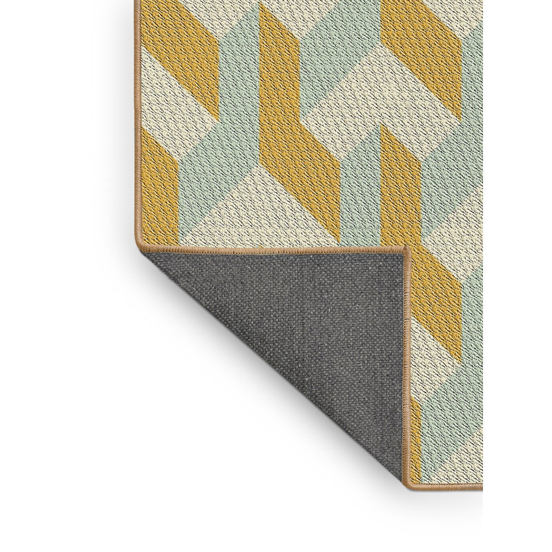 Tapis géométrique Kilby, Rectangle 2 pi x 4 pi