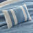 7 Piece Reversible Quilted Quilt Set Navy Full/Queen/Euro