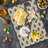 Ambesonne Colorful Cutting Board Large Size Spring Geometric Mix Multicolor