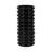 Glass Vase Ribbed Cylindrical Glass with Modern Grooved Design and Contemporary Silhouette for Decorative Display.-1303364762-1303364763