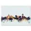 « cincinnati ohio-bleu horizon », impression sur toile tendue-22538874