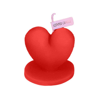 Valentine's Day Heart Standing Modeling Aromatherapy Candles Gift Ideas For Girlfriend Ornaments Heart Shaped