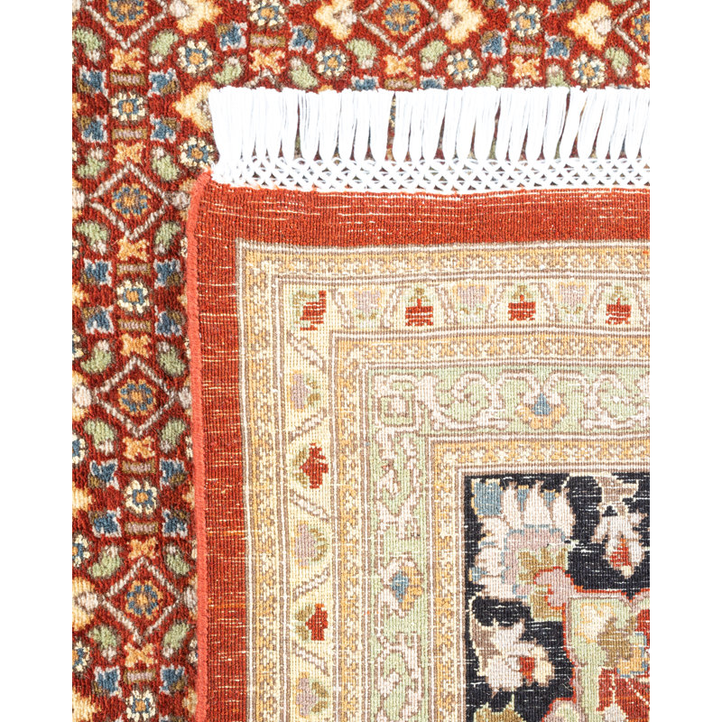 Classic One-of-a-Kind 9'1" X 12'9" Hand Knotted Area Rug