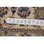 Tapis traditionnel en laine à motif floral en médaillon 10 x 13