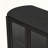 Black 58 4-Door Storage Cabinet with Glass-1370791444-1370791447