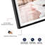 «Rose Beach Shadowbox Print Coastal Art Prints» par Notoriart, cadre noir, 37 x 55-116869198-116869197