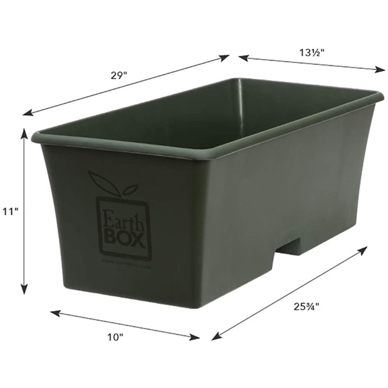 Planter Box, Dark Green