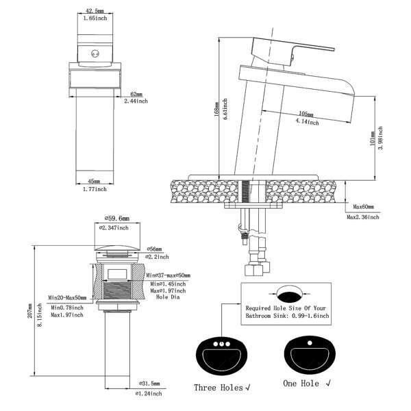 Dimensions du produit