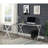 White Finish Computer Desk