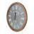 Grant Oversized Wall Clock with Wood Frame