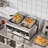 Commercial Electric Deep Fryer Countertop Fryer 3500W Dual Tank 2x9Qt/8.5L