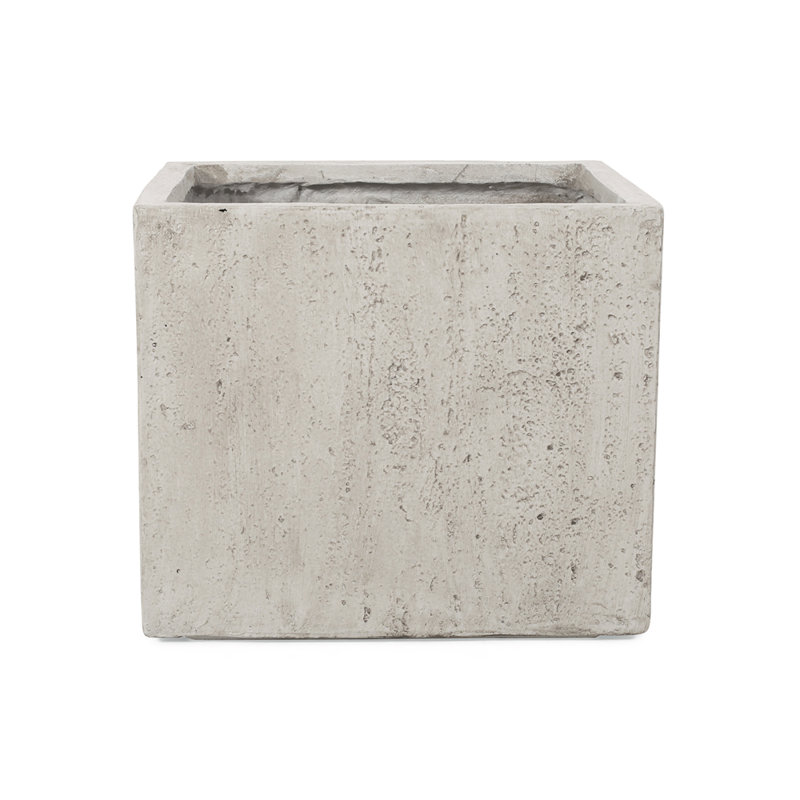 ELLA MGO L 22 Planter Box, White