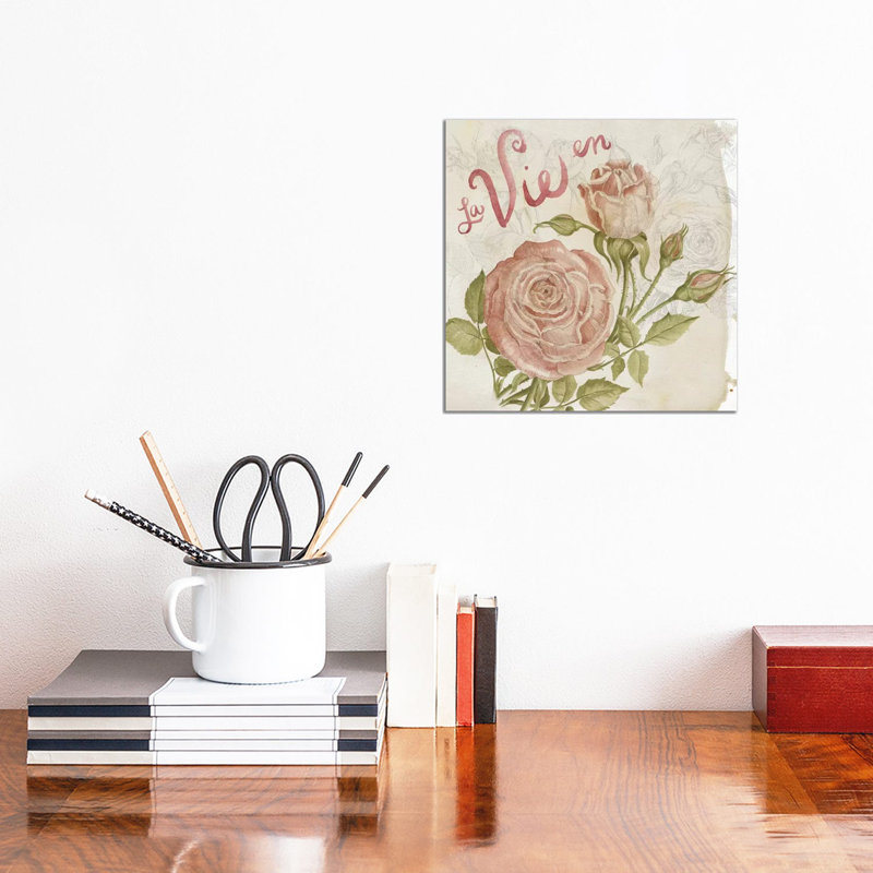 Rose Romance II by Jennifer Paxton Parker - Wrapped Canvas Print, 30.48 cm H x 30.48 cm W