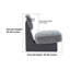 Ensemble de 2 chaises de salon rembourrées en polyester Comfy-767048421-767048443