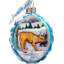 Keepsake 2'' Handmade Glass Holiday Shaped Ornament