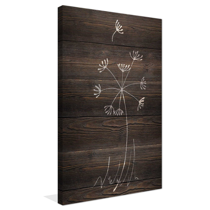 «Late Blooms II», impression, H 30 po x l 18 po x P 1 po, Toile tendue