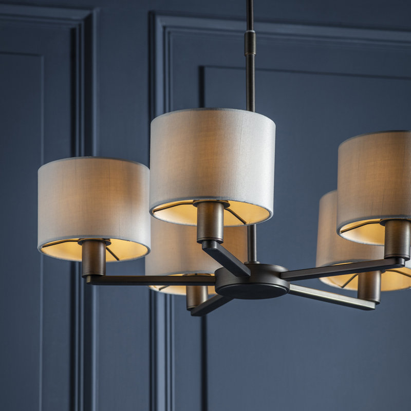 Katrina 5 - Light Shaded Chandelier