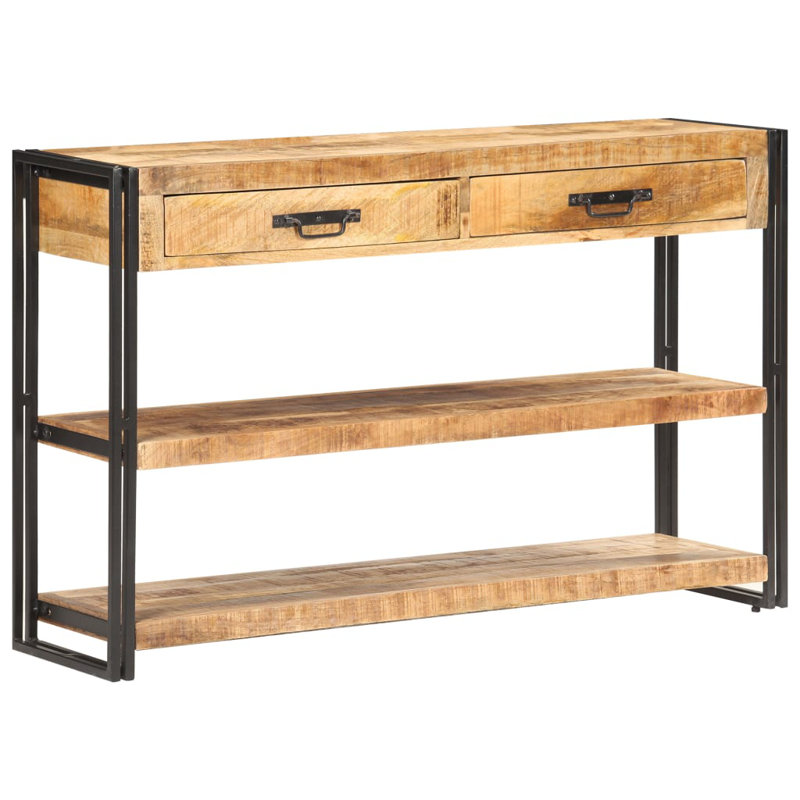 Dante 120cm Solid Wood Top Console Table