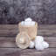 Contenant de rangement pour salle de bain en coton