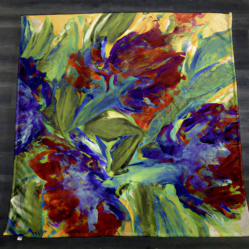 Throw Blanket, 51" W x 60" L