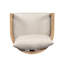 Ensemble de conversation d'extérieur moderne en bois d'acacia avec corde tissée à la main pour 5 personnes Brecht-132839536