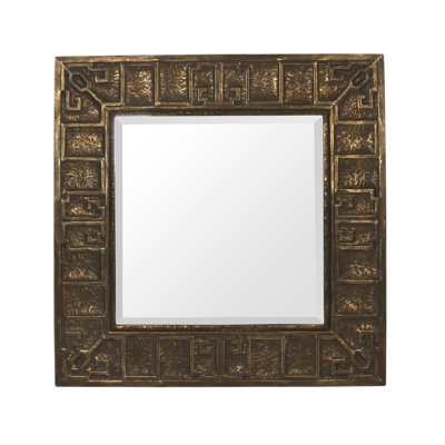 Vallejo Concave Metal Wall Mirror