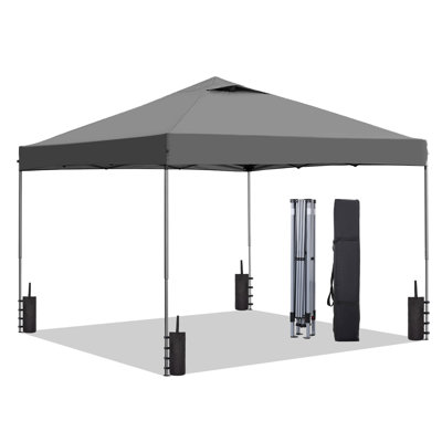 10 Ft. W x 10 Ft. D Metal Pop-up Canopy