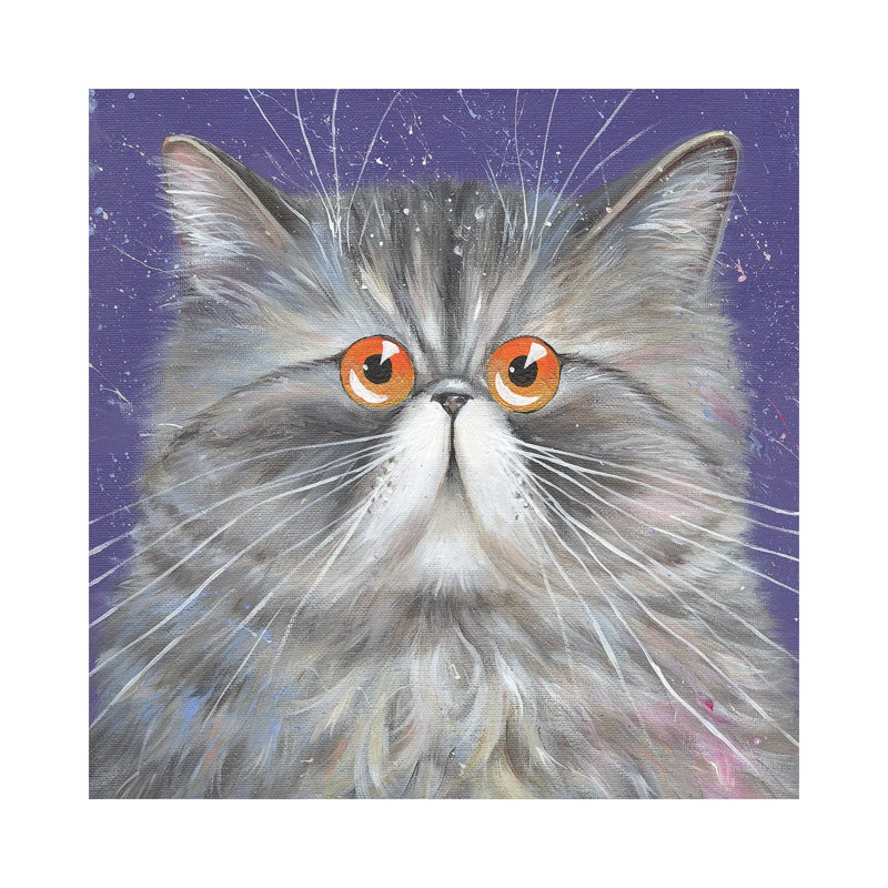 Sally 1 Piece Wall Art on Canvas, 30.48 cm H x 30.48 cm W, Wrapped Canvas