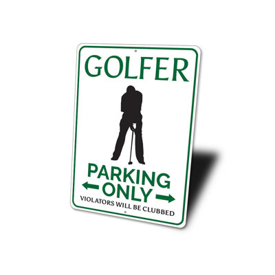 Panneau de golf en aluminium