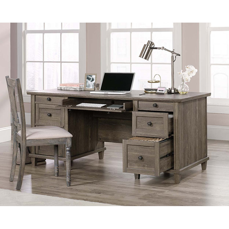 Bureau double Dundalk, Gris