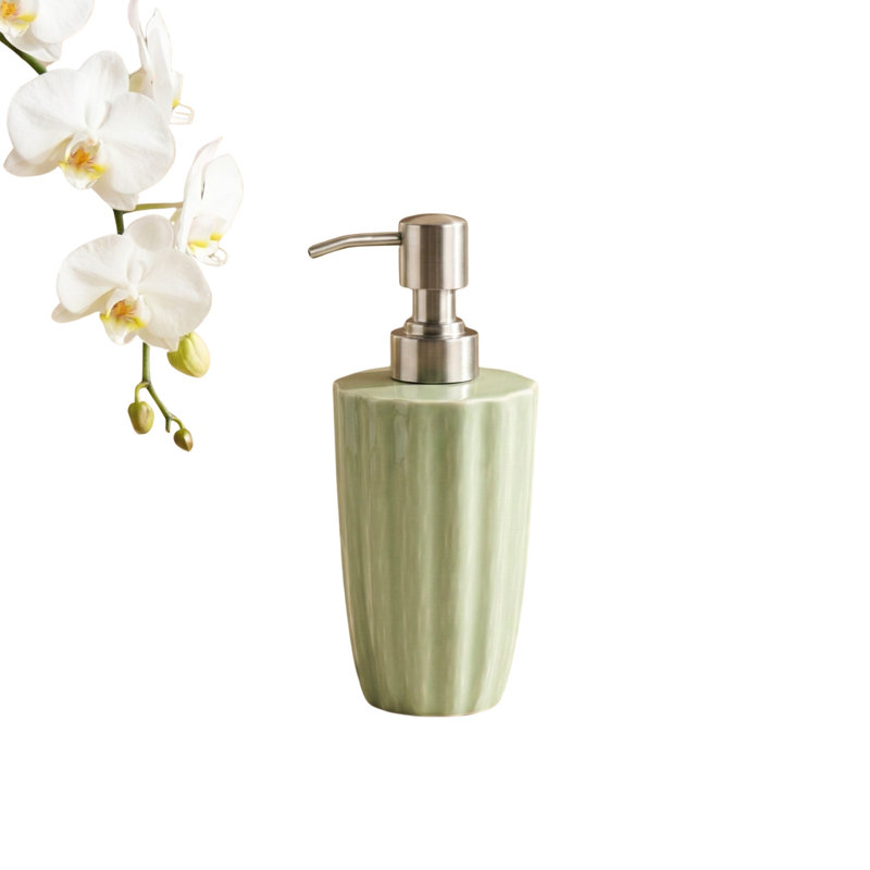 "Nera" Soap Pump, Light Green