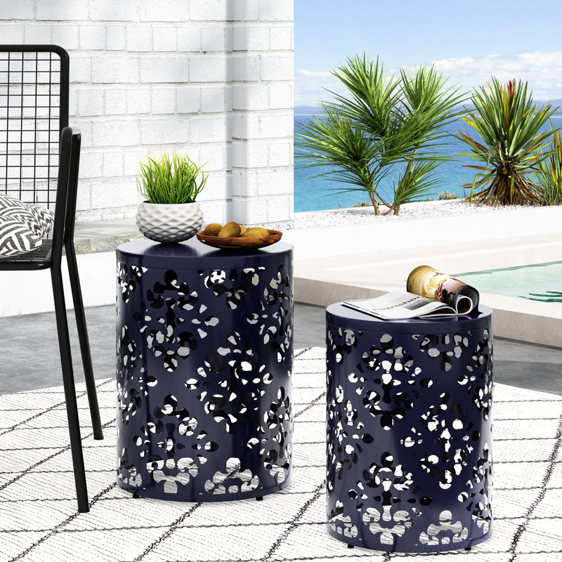 Outdoor Side Table , 13.92 " W 13.72 " D