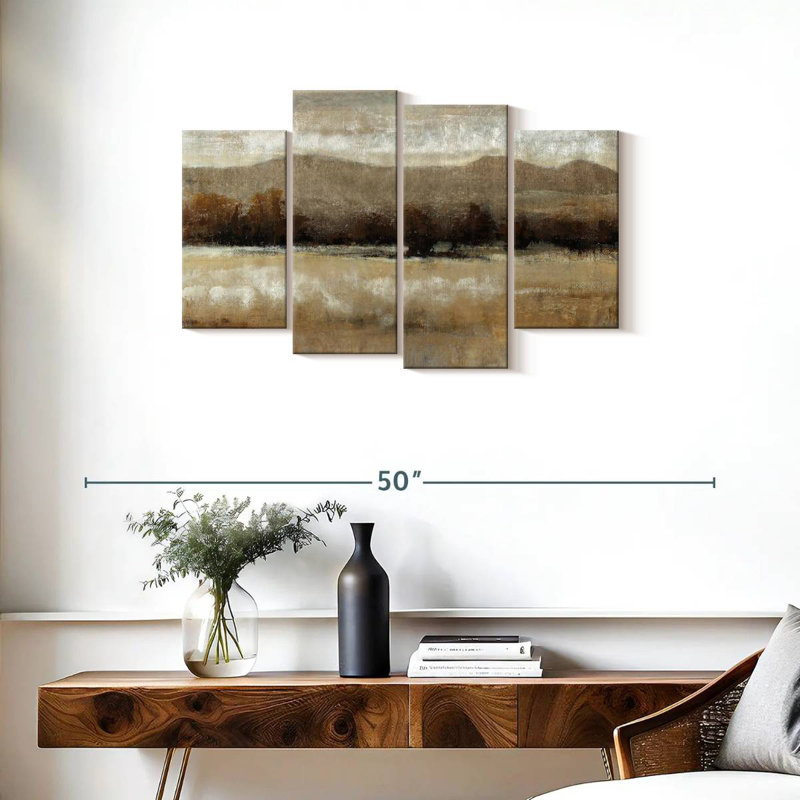 Avery Umber Light I, 22" H x 36" W