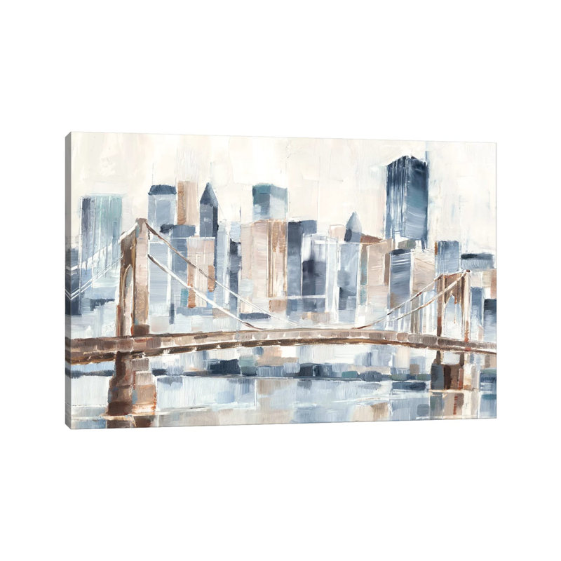 Blue Hour II by Ethan Harper - Wrapped Canvas Print, 30.48 cm H x 45.72 cm W