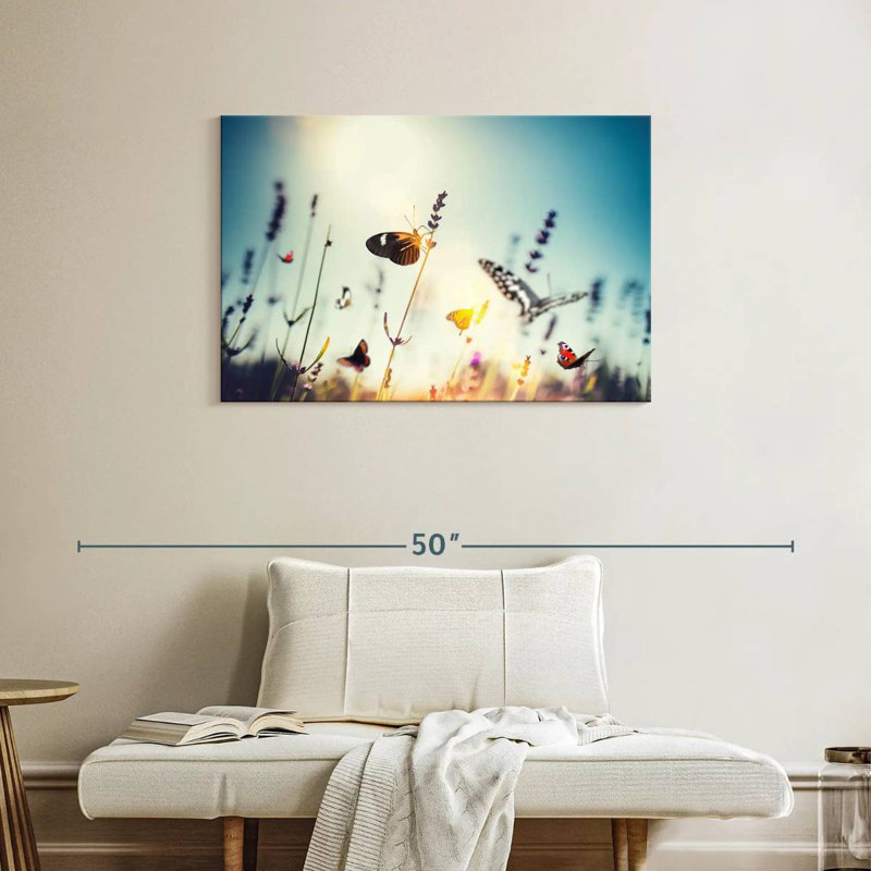 Brampt Butterfly Garden, 24" H x 36" W