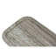 Plateau rectangulaire en marbre gris avec bords surélevés 12 po x 6 po