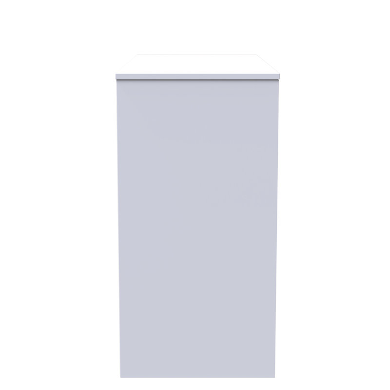Bidzina Dressing Table, Indigo/White