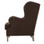 Fauteuil d'appoint en tissu brun Nevai