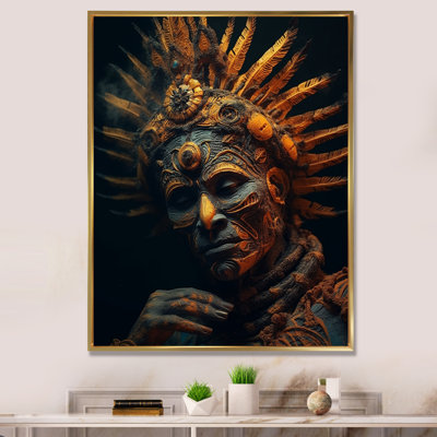 «Majestic Glam Shaman» sur toile