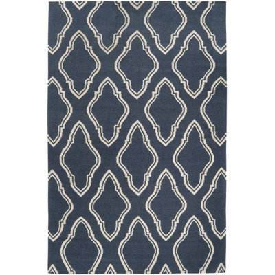 Larksville Wool Geometric Indoor Rug