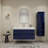 47.2" Wall-Mounted Single Bathroom Vanity Set with Drawers and Doors-70381382