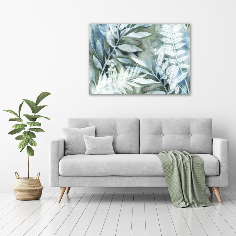 Leaves - No Frame Print on Glass