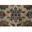 Tapis beige en laine de conception unique 9 pi 4 po x 12 pi 9 po années 1970